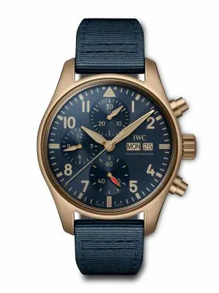 IWC Pilot's Watch Chronograph 41 Bronze / Blue IW3881-09 (IW388109)